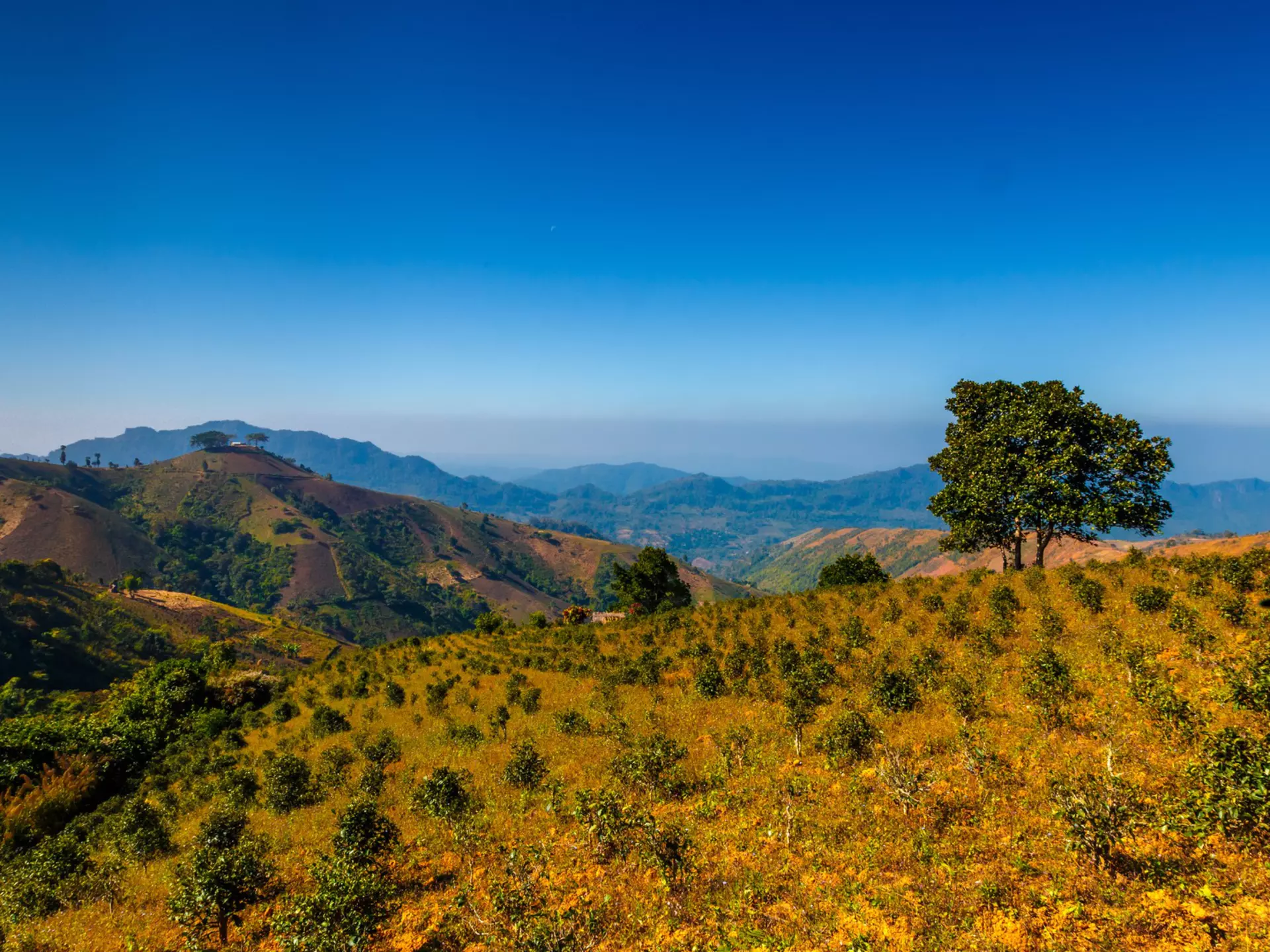 Mountains surrounding Myanmar ©Kenneth Back/500px