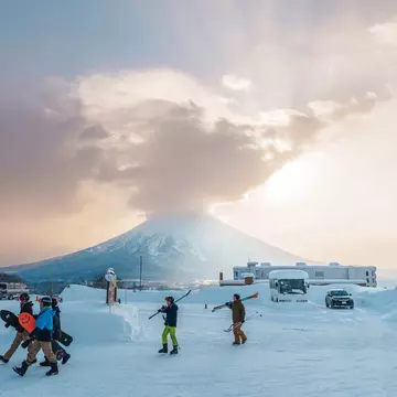 Yotei Mountain, Niseko in Hokkaido, Japan. Jo Panuwat D/Shutterstock