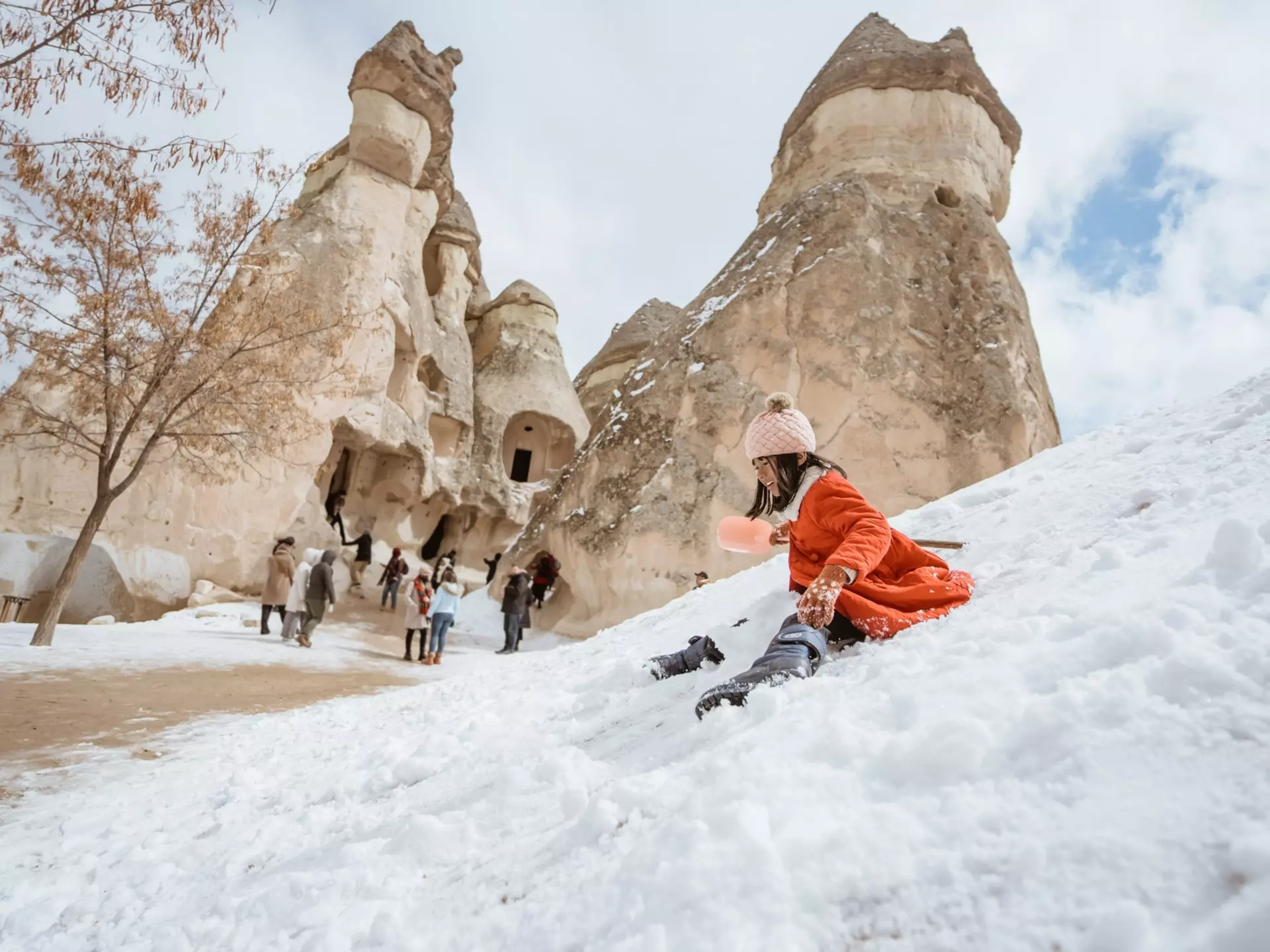 When to explore historic sites, go ballooning or even ski in the Cappadocia region © Odua Images / Shutterstock