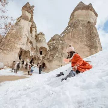 When to explore historic sites, go ballooning or even ski in the Cappadocia region © Odua Images / Shutterstock