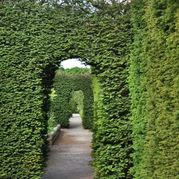 Slottstradgarden park in Malmo. Sweden