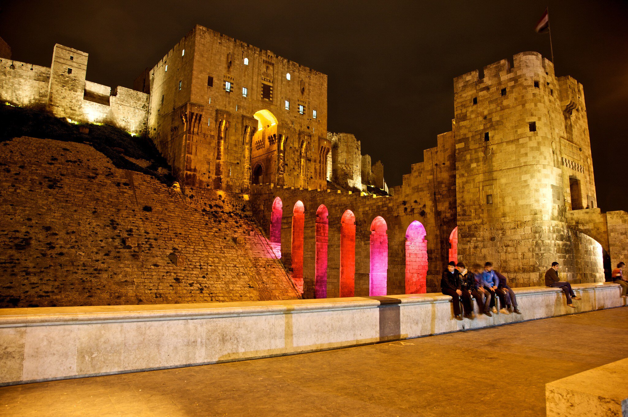 Citadel fortress situated on a mound at the centre of the city.