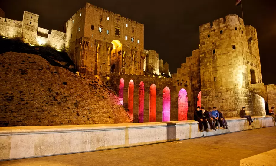 Citadel fortress situated on a mound at the centre of the city.