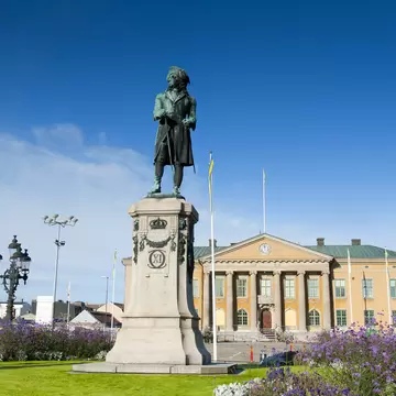 Market square in Karlskrona