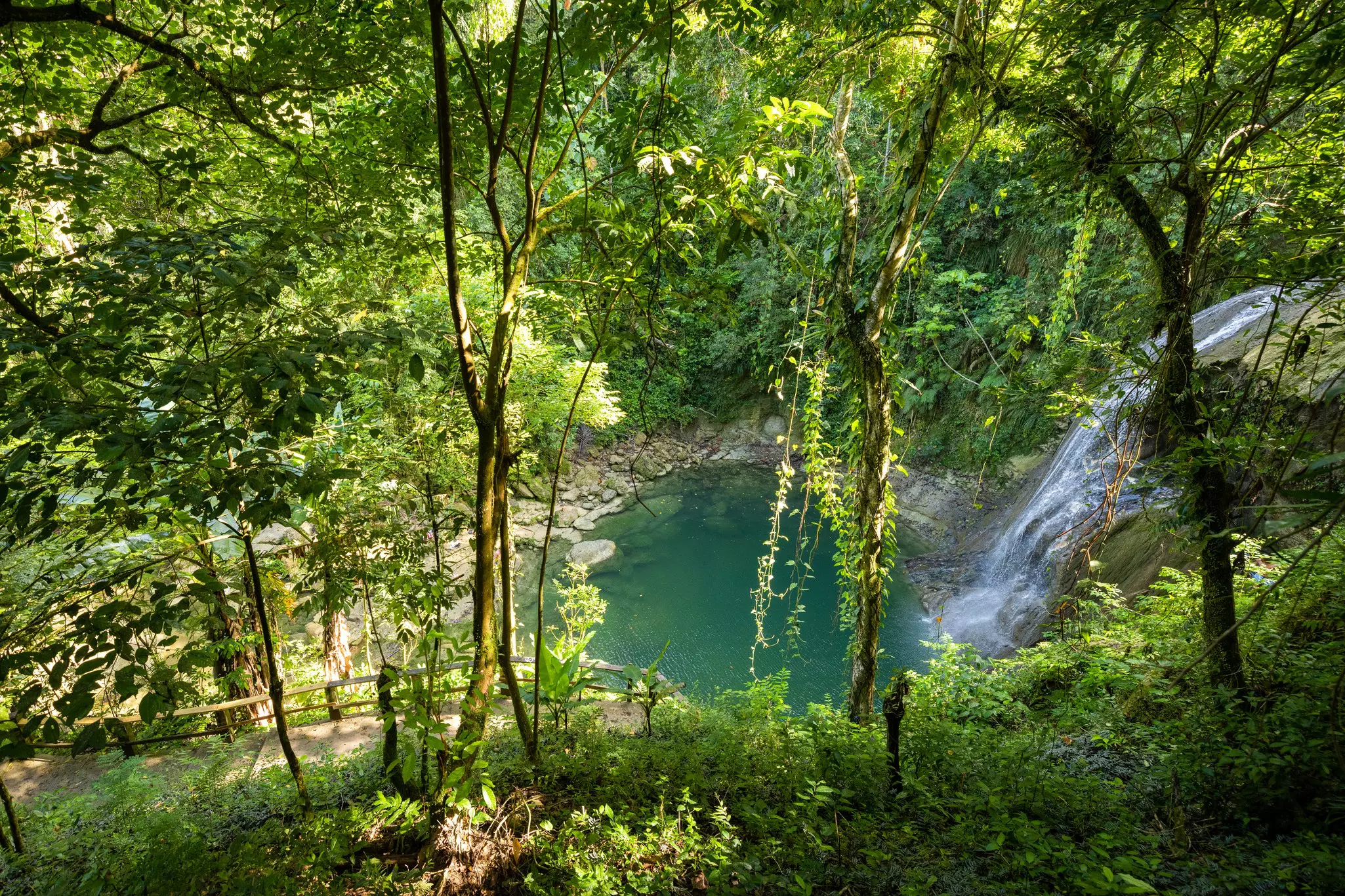 The waterfalls of Gozalandia are popular, especially for families with children or people with limited mobility © Alejandro Granadillo / Lonely Planet