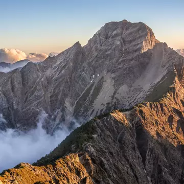 A landscape image of Mt Yushan