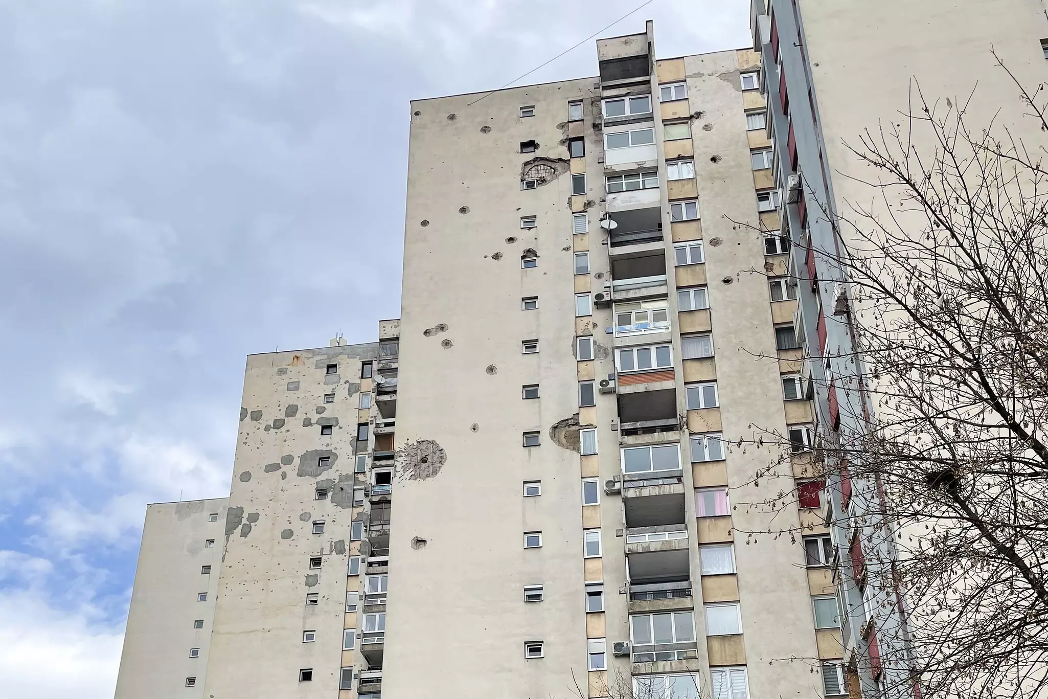 Some buildings in Sarajevo still show the brutality of war. © Robyn Wilson/Lonely Planet