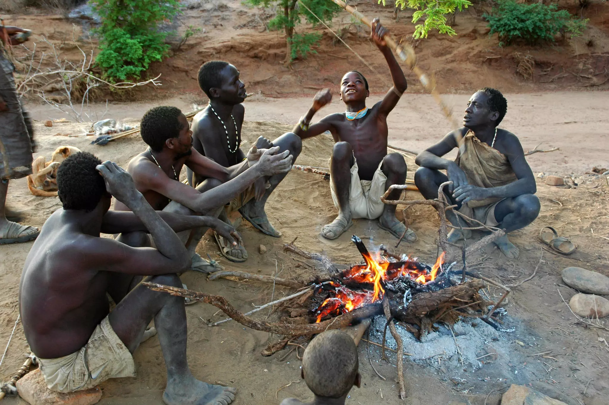 Immerse your teens in the traditional way of life of a Hadzabe community © Sebastien Burel / Shutterstock