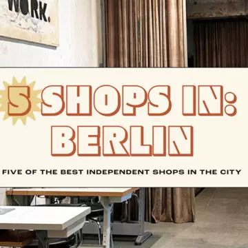 Independent shops like UY Studio (pictured) offer one-of-a-kind pieces in Berlin