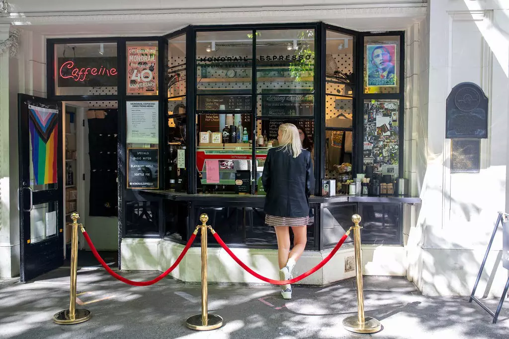 Monorail Espresso store exterior