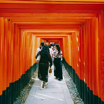 Fushimi Inari Taisha, a Shintō shrine in Kyoto, Japan. Rintaro Kanemoto for Lonely Planet