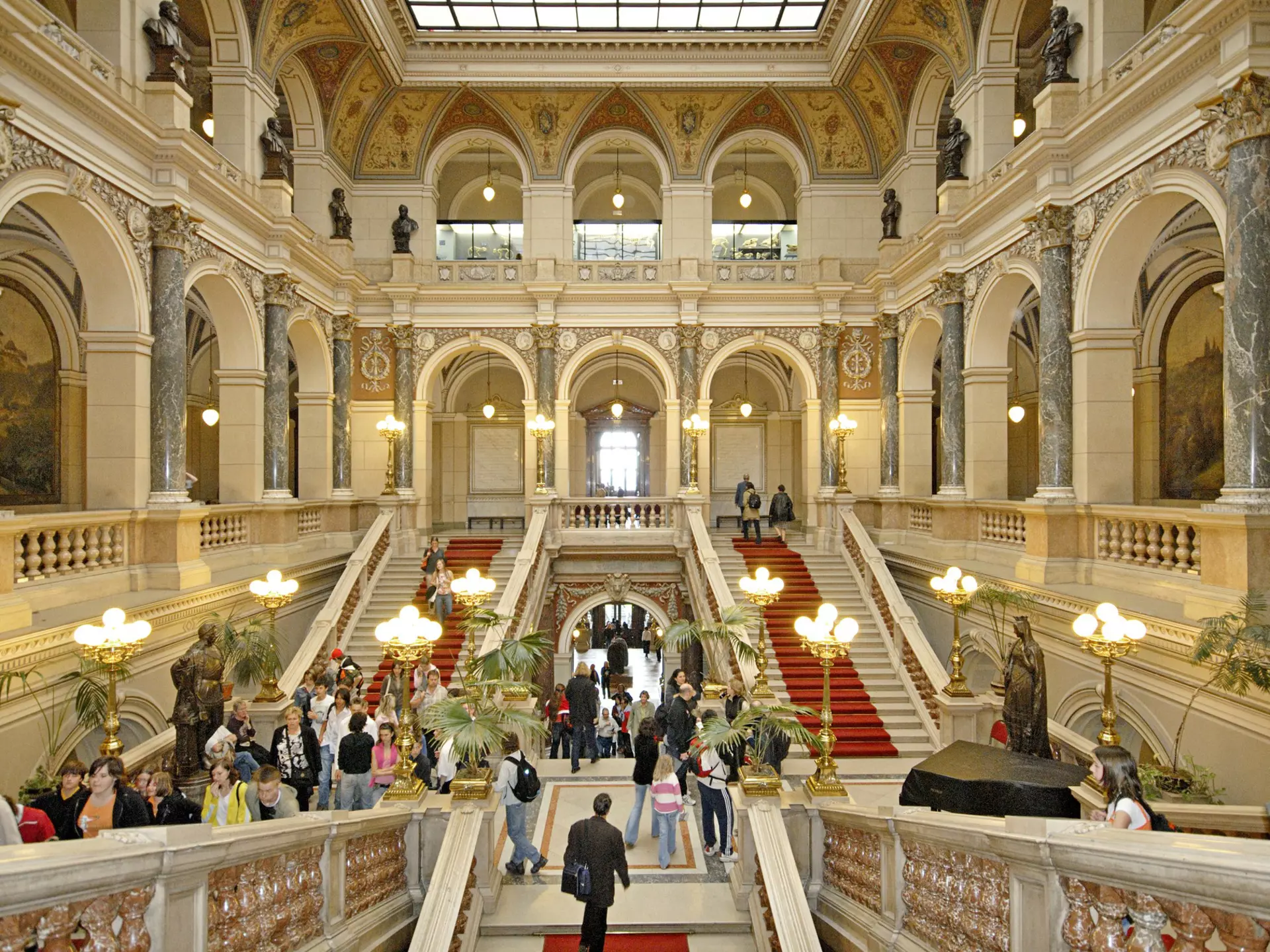 The grand stairway inside the National Museum in Prague
686647479
czech republic, prague museum
