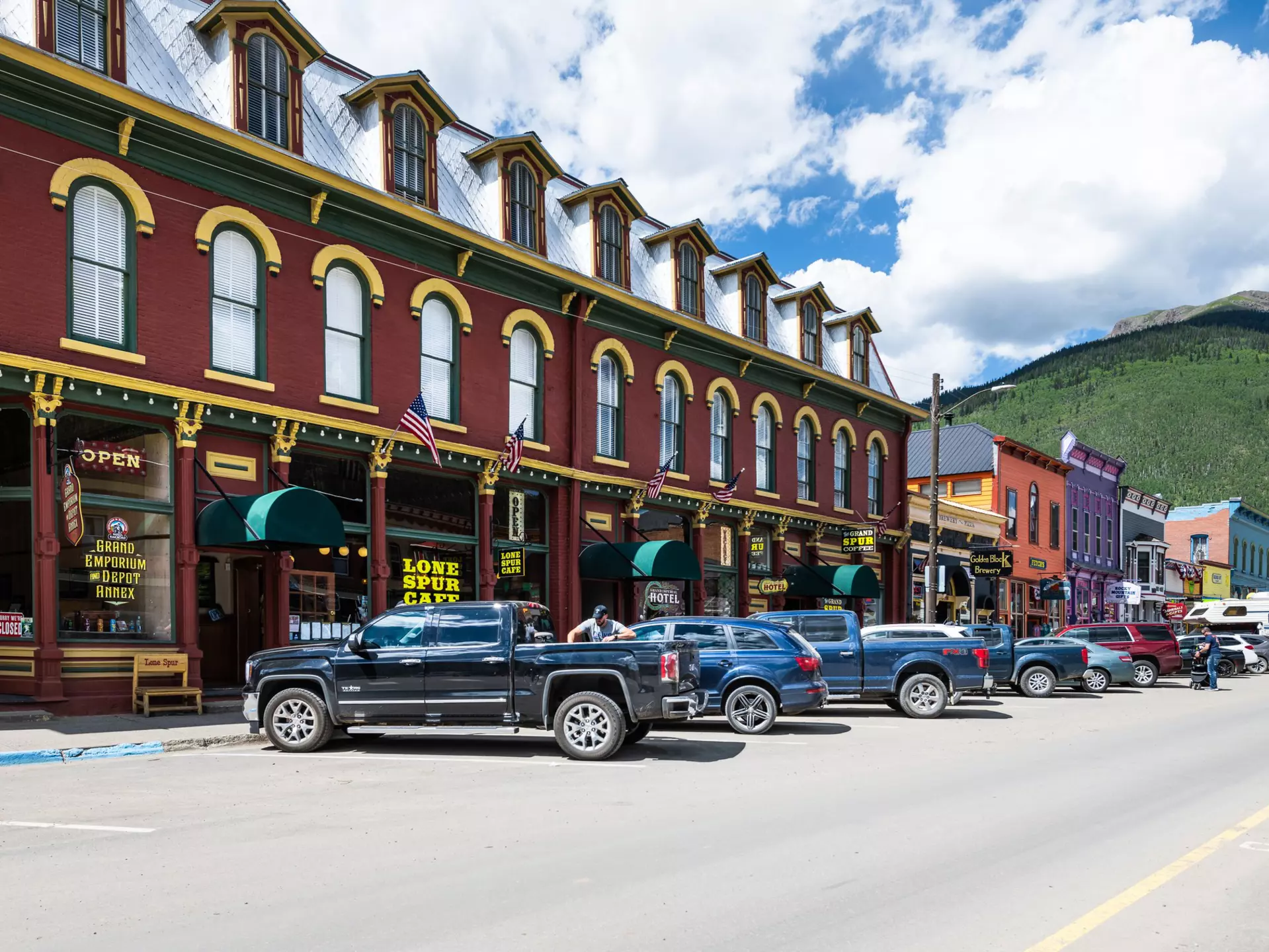 Take an evening to explore the bars on Prescott's Whiskey Row before heading off on your Arizona road trip to Sedona. Andriy Blokhin/Shutterstock