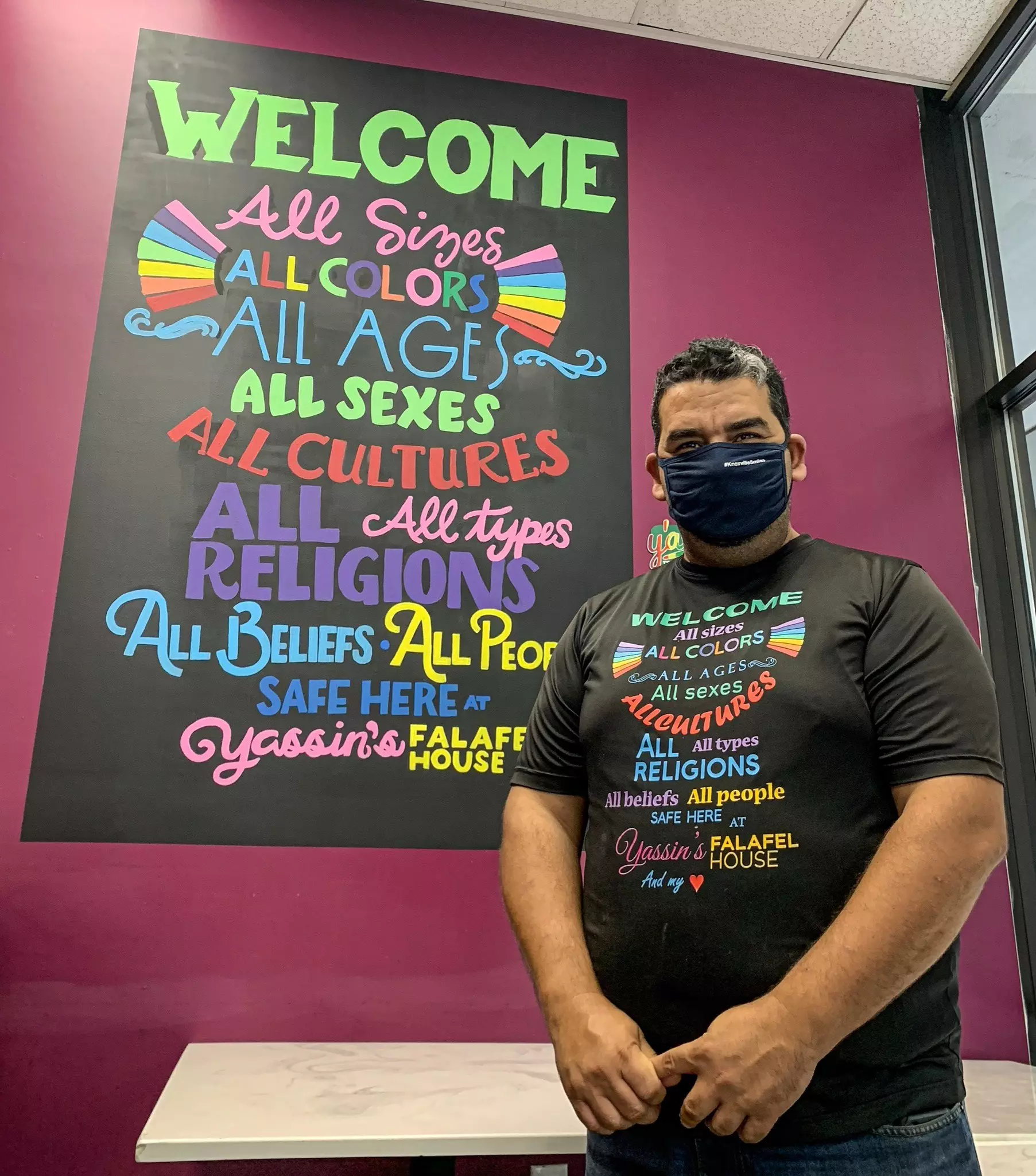 Yassin Terou came to Knoxville from Syria and founded Yassin’s Falafel House © Bailey Freeman / Lonely Planet