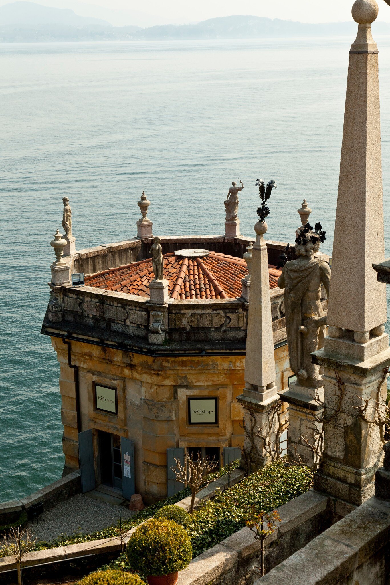Gardens of Palazzo Borromeo, conceived as a complement to the palace to form a harmonious whole.