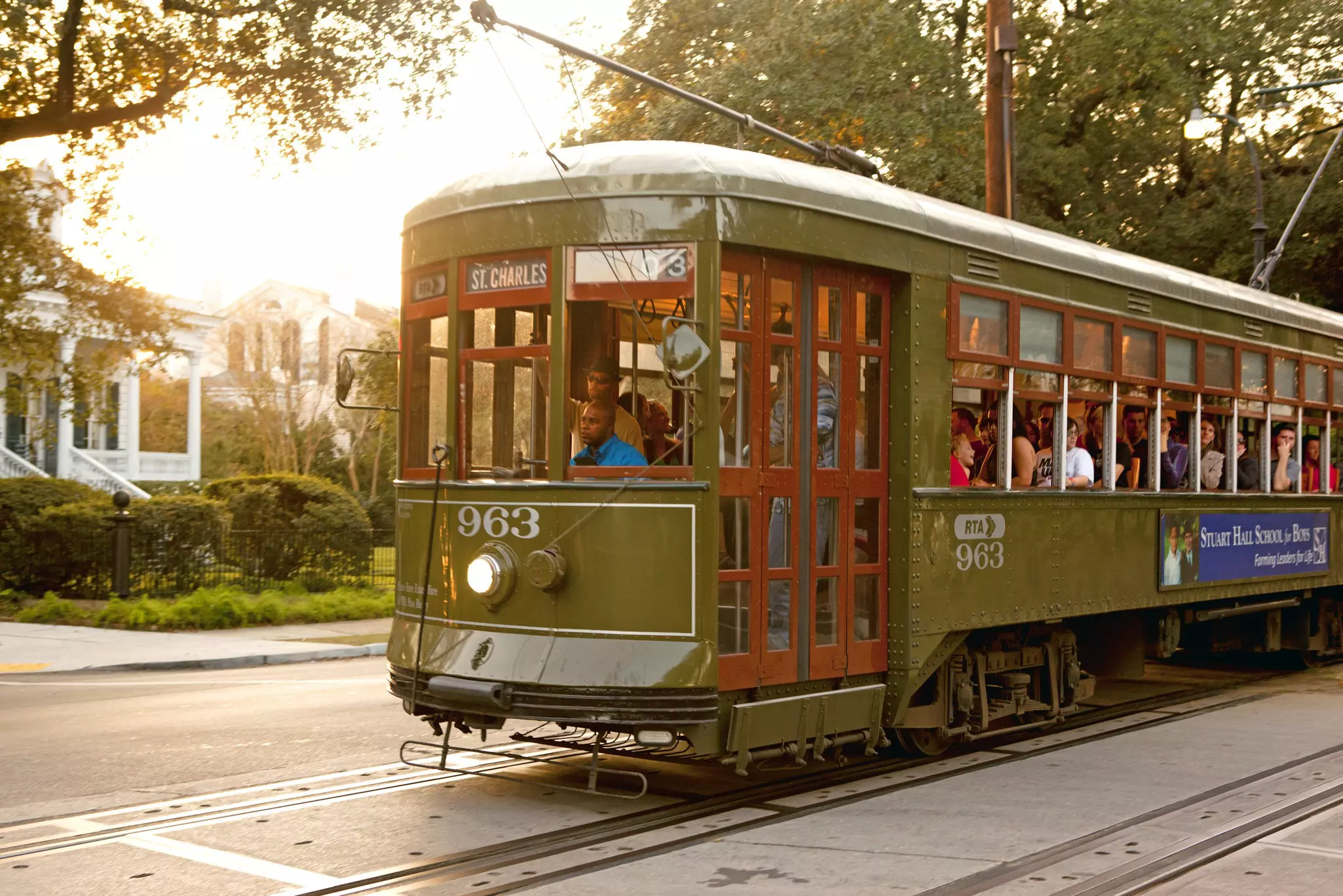 Streetcars aren't the most efficient mode of transport, but they're part of the New Orleans experience © Kris Davidson / Lonely Planet