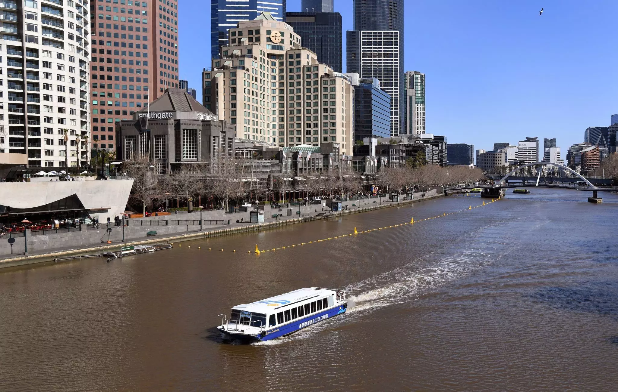 Ferries are a fun and relaxed way to take in the sights of Melbourne © William West / Getty Images