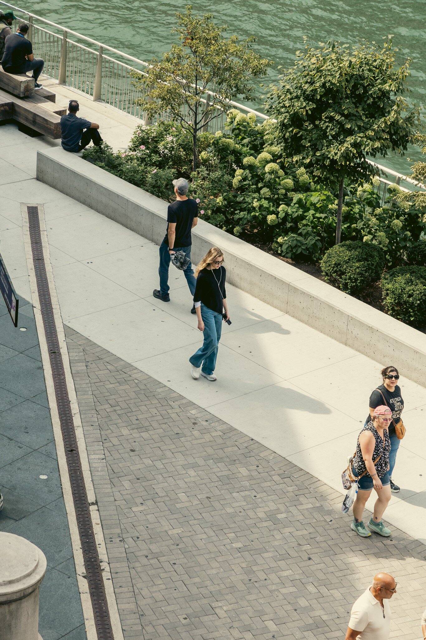 Riverwalk, River North, Chicago Illinois, September 2025