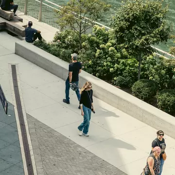 Riverwalk, River North, Chicago Illinois, September 2025