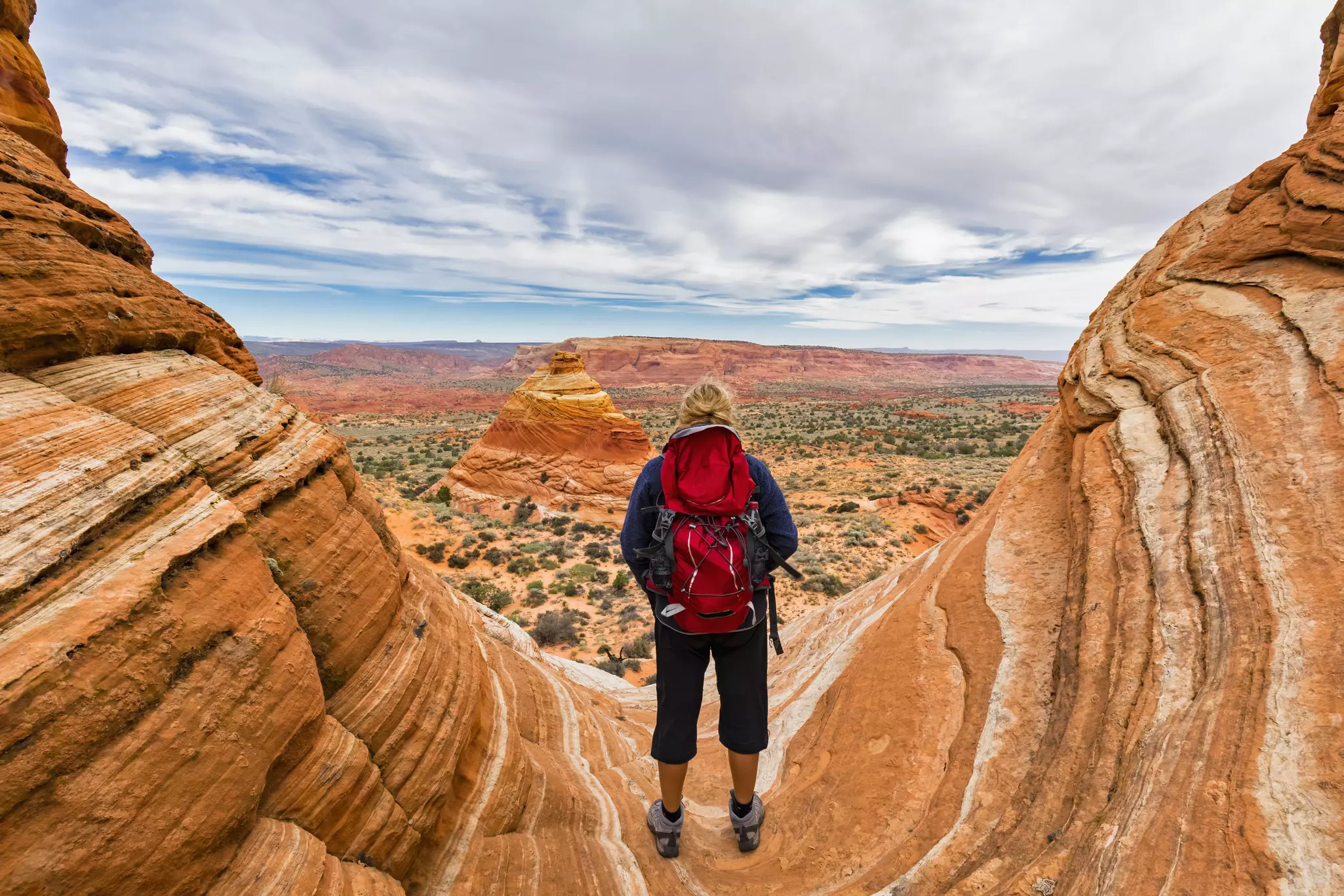 Coyote Buttes in Vermilion Cliffs is home to the Wave rock formation © Westend61 / Getty Images