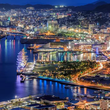 Nagasaki is a dynamic city, with memories of a painful past as well as a vibrant, diverse present. tomophotography / Getty images