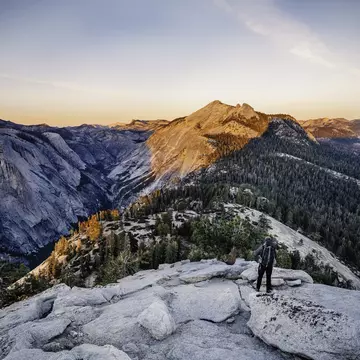 Hiking in Yosemite. EyeEm Mobile GmbH/Getty Images