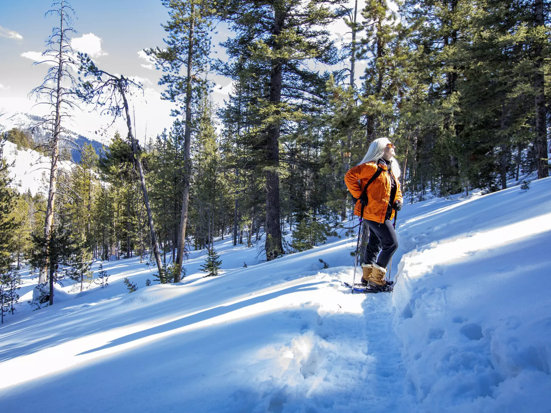 Winter hiking. Shopping. Spas. Some US winter resorts offer plenty of things to do for non-skiers. Steve Smith/Getty Images