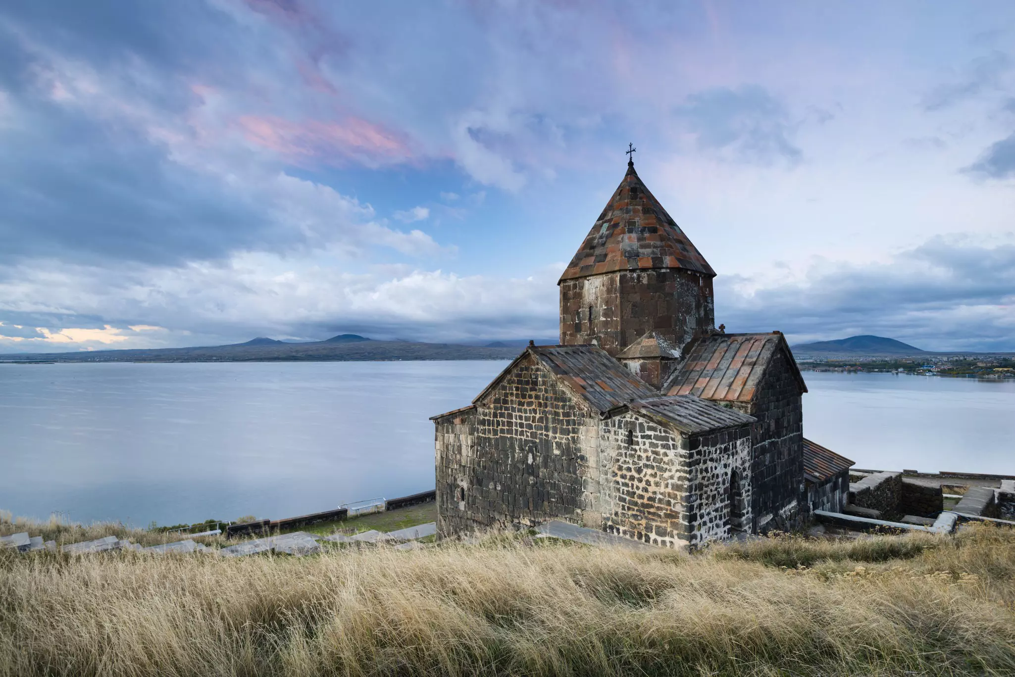 Sevanavank Monastery on Lake Sevan, Armenia