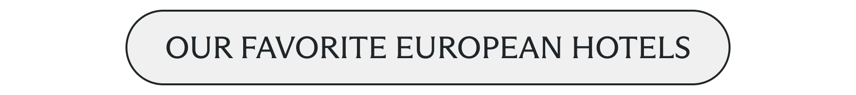 Our favorite European Hotels