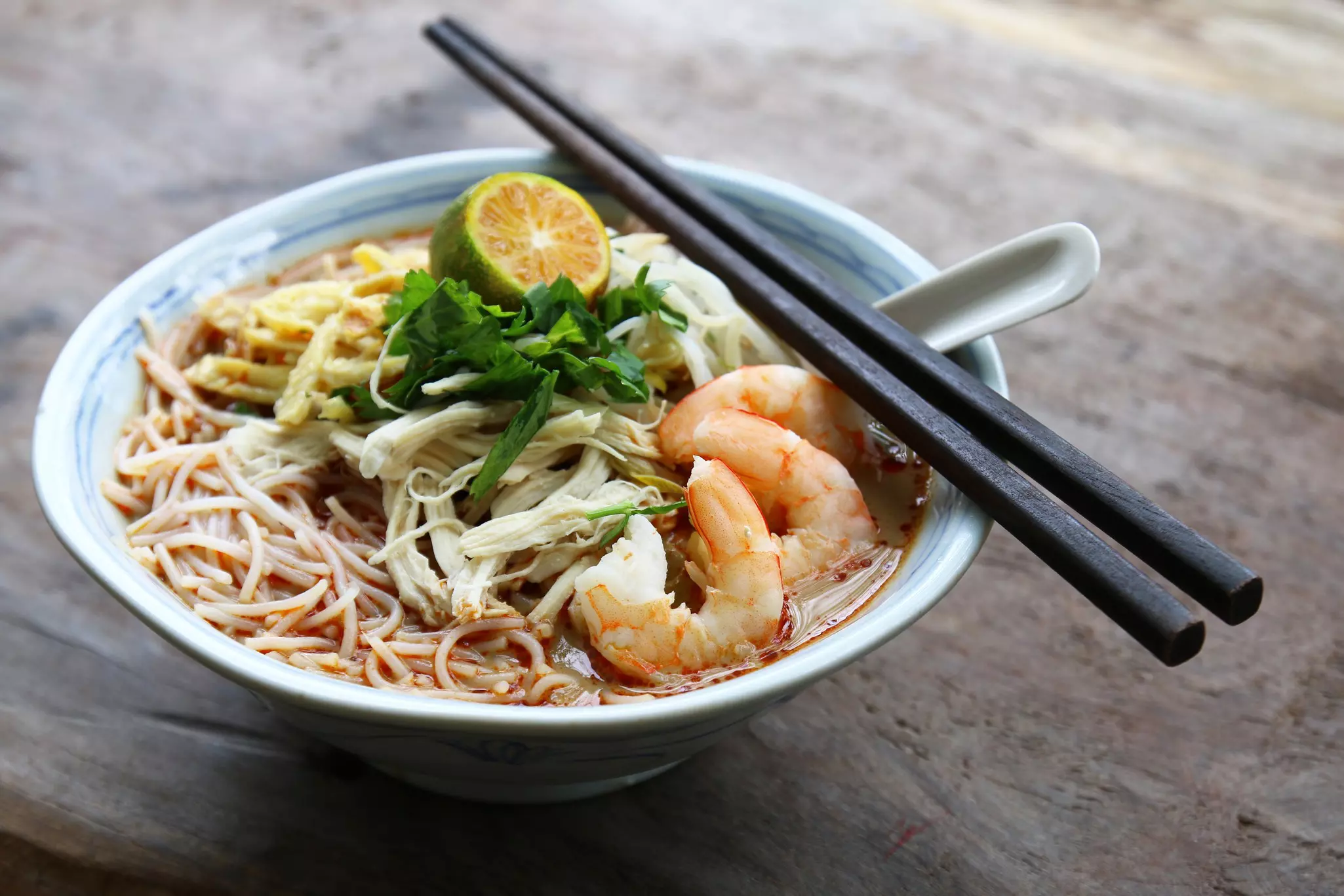 Sarawak Laksa is a spicy noodle dish famous and unique to the state of Sarawak © KYTan / Shutterstock