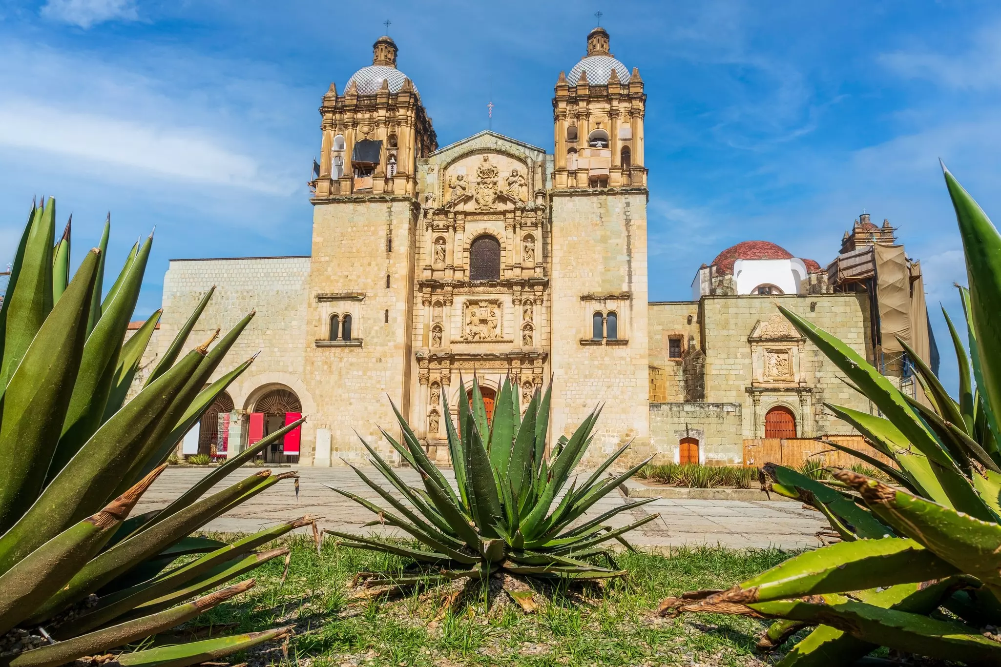 The Church and convent of Santo Domingo de Guzman in Oaxaca, Mexico