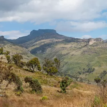 Landscape in Mount Elgon National Park, Kenya