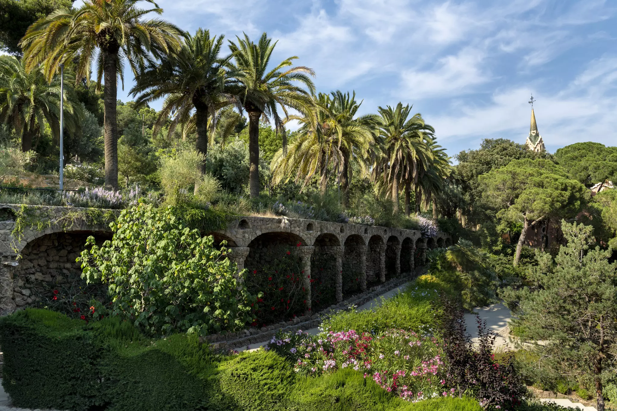 Parc Guel, Barcelona, Spain