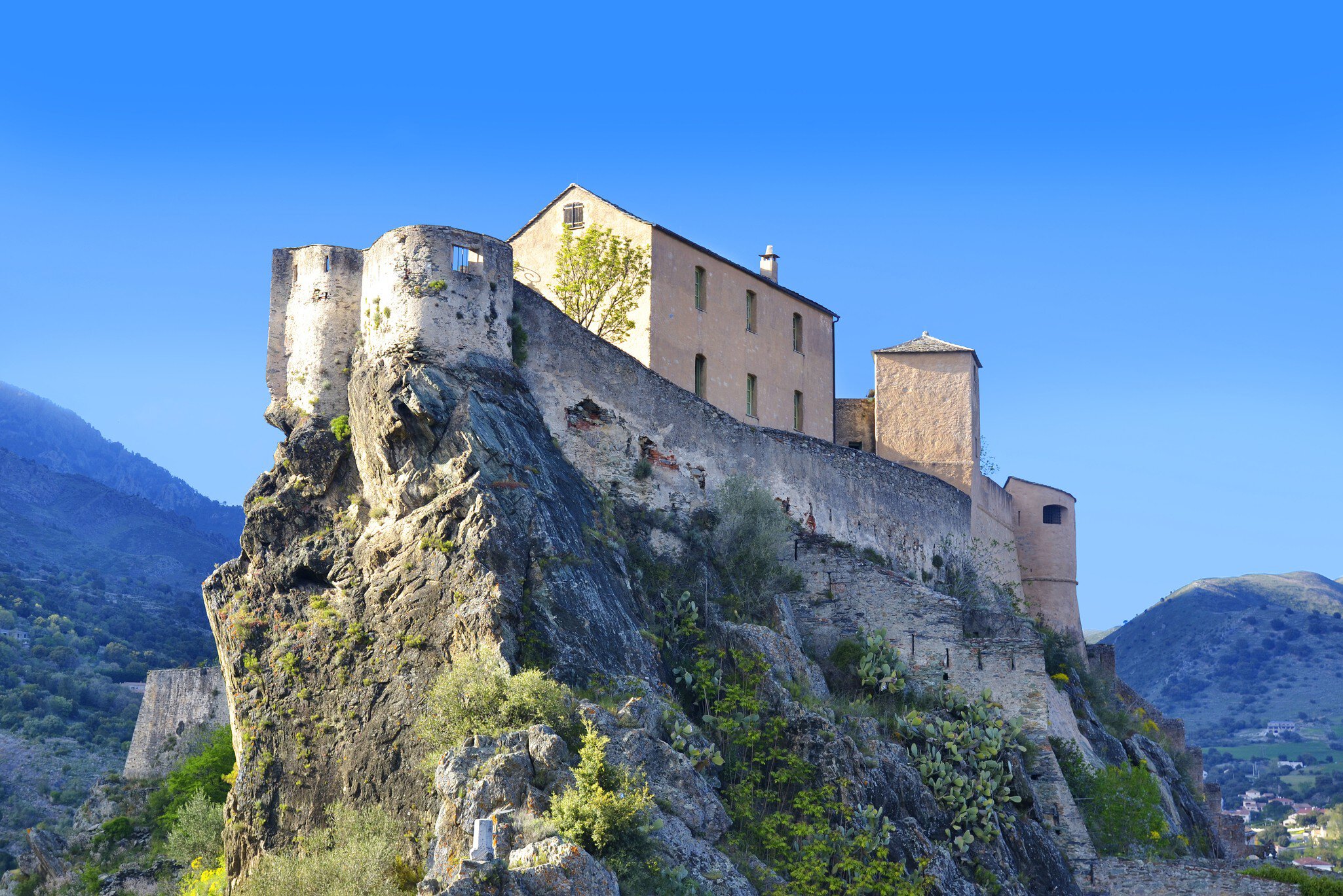 Point Belvedere, Citadel, Corte, Corsica, France; Shutterstock ID 686758375;