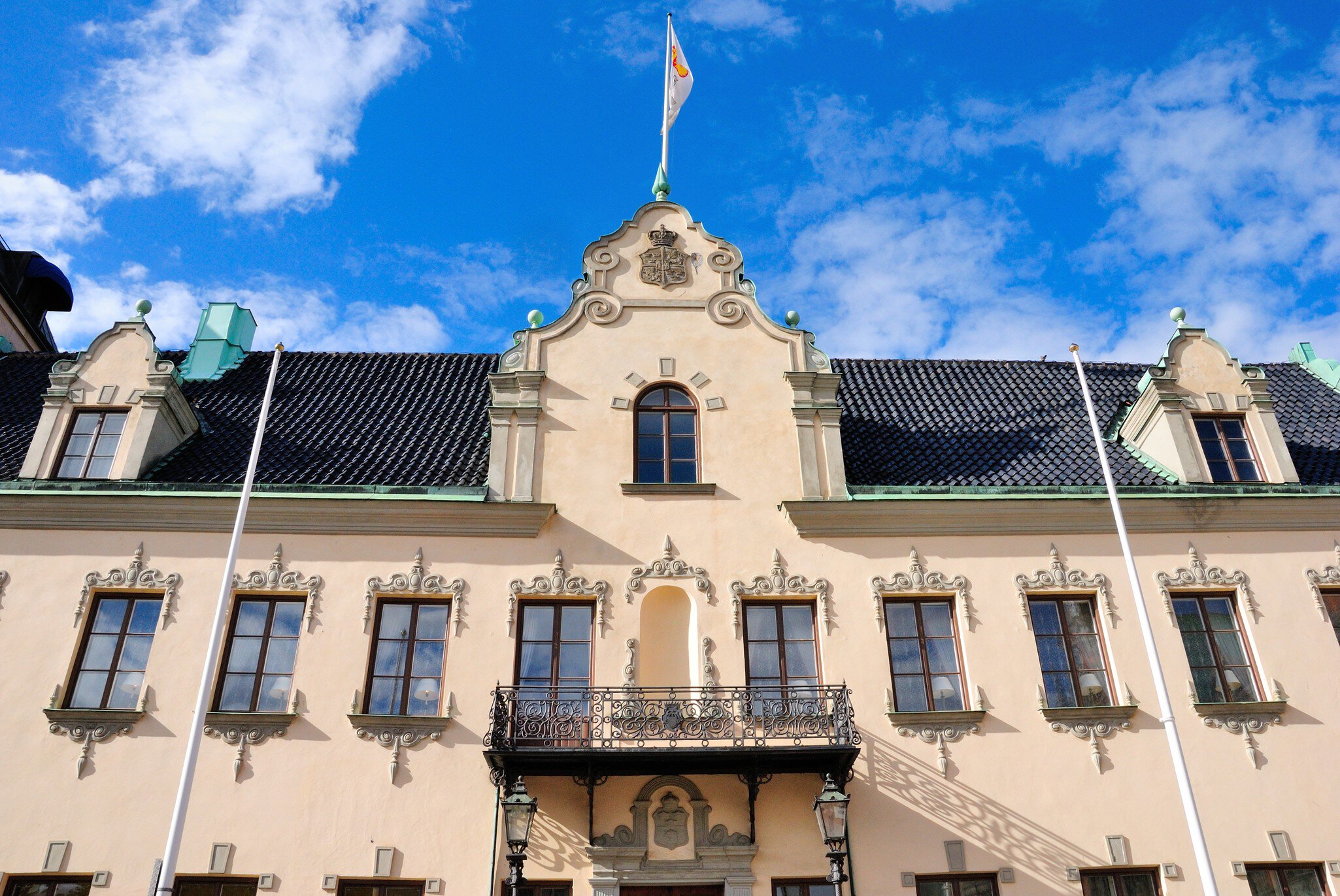 Malmo, Sweden - August 6, 2018 - Residenset (The Governor's Residence) on Stortorget in Malmö, License Type: media, Download Time: 2026-04-13T08:49:32.000Z, User: esterpyykko45, Editorial: true, purchase_order: 65050 - Digital Destinations and Articles, job: Lonely Planet, client: app content, other: Ester Pyykko