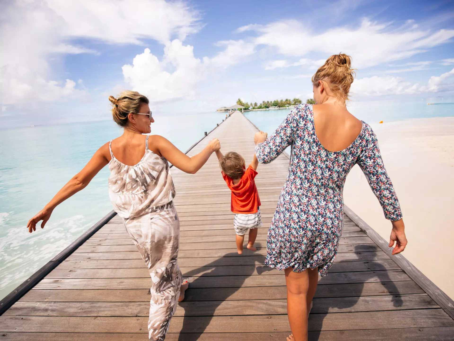 The Maldives isn't just a honeymoon destination – it's an adventure for the whole family © AleksanderNakic / Getty Images