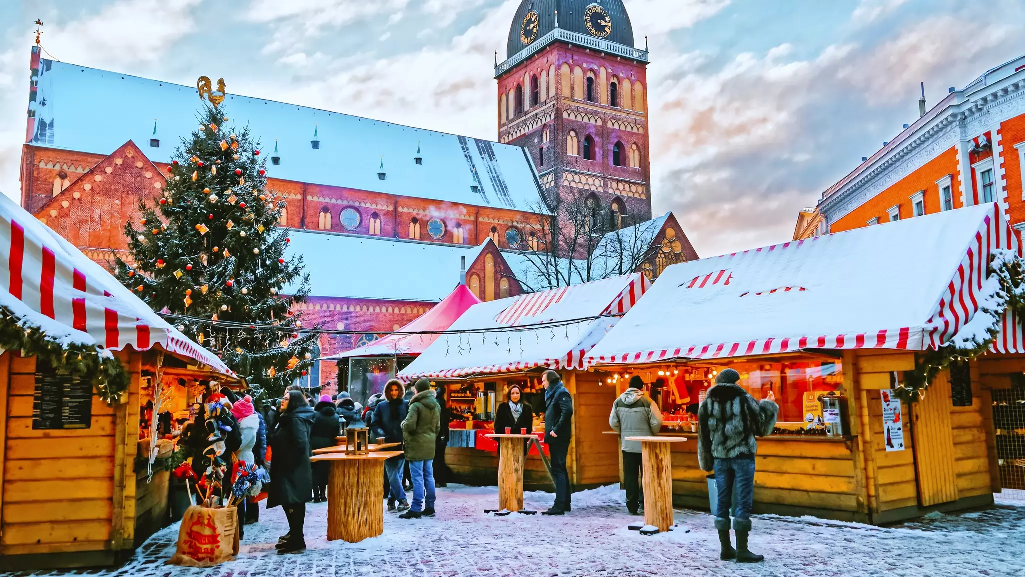 Rīga serves up all sorts of interesting experiences, from fun nightlife to historic architecture. Roman Babakin/Shutterstock