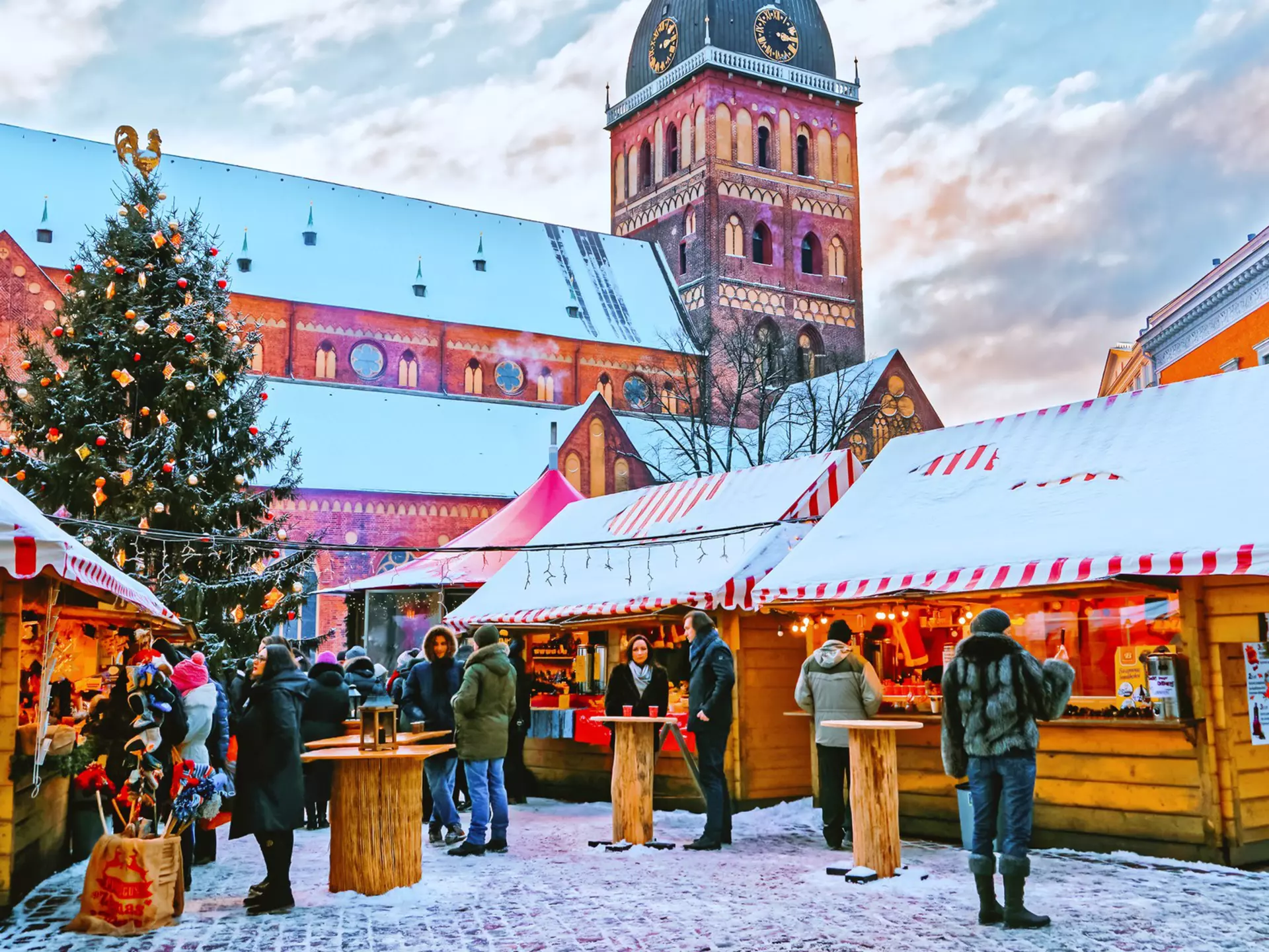 Rīga serves up all sorts of interesting experiences, from fun nightlife to historic architecture. Roman Babakin/Shutterstock