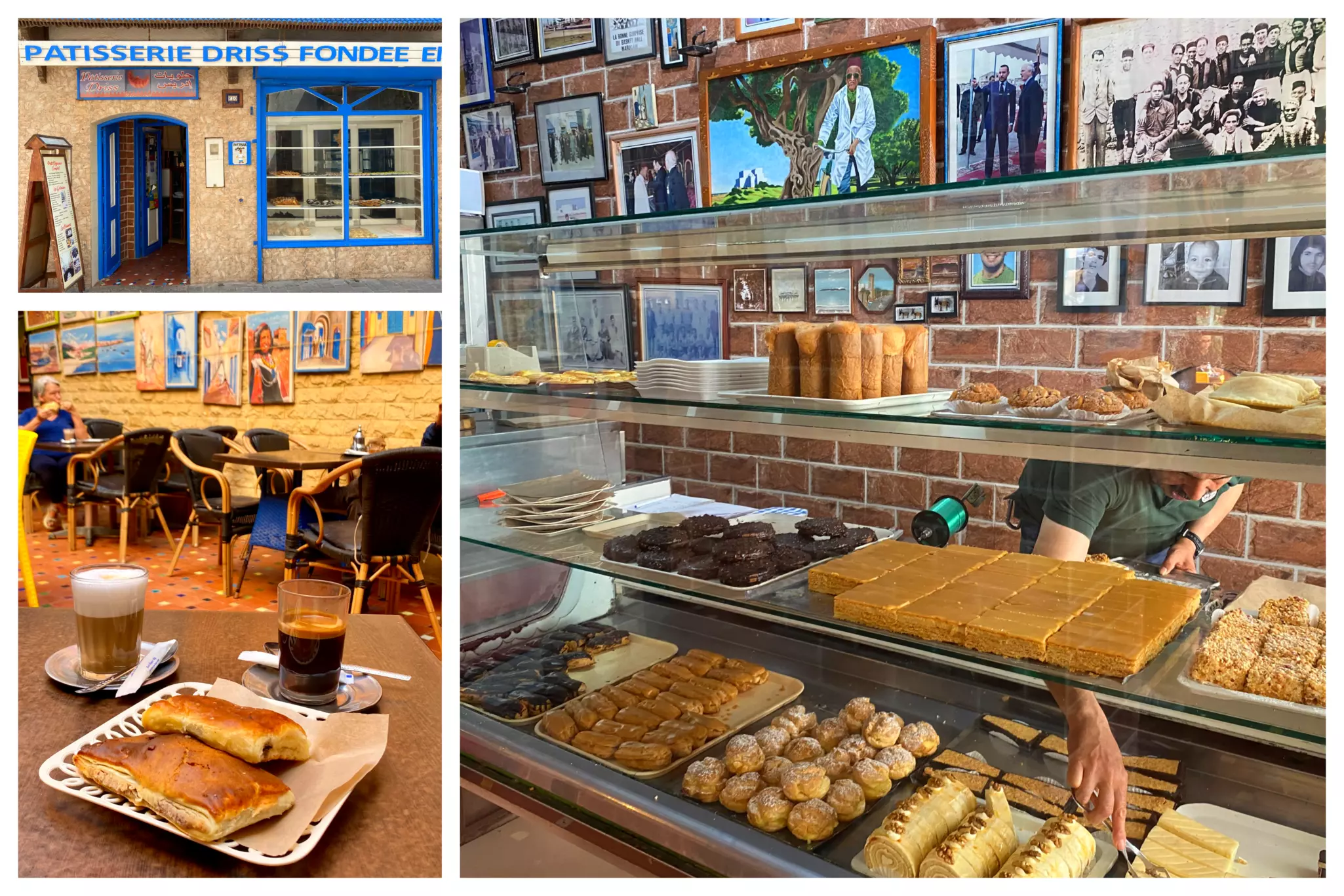 Starting the day with freshly baked treats from Patisserie Driss © Sally Kirby / Lonely Planet