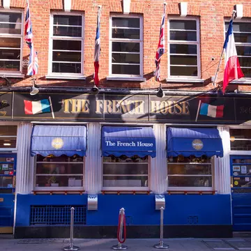 The French House in London. Peter Clark, via The French House