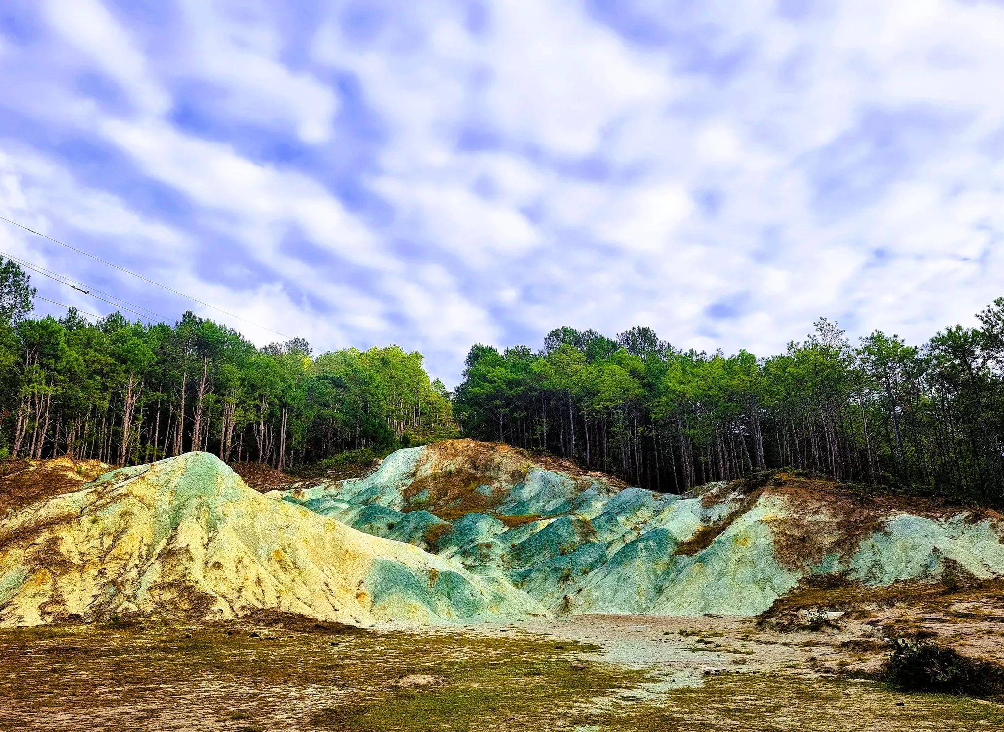 Blue Soil in Sagada, Mountain Province