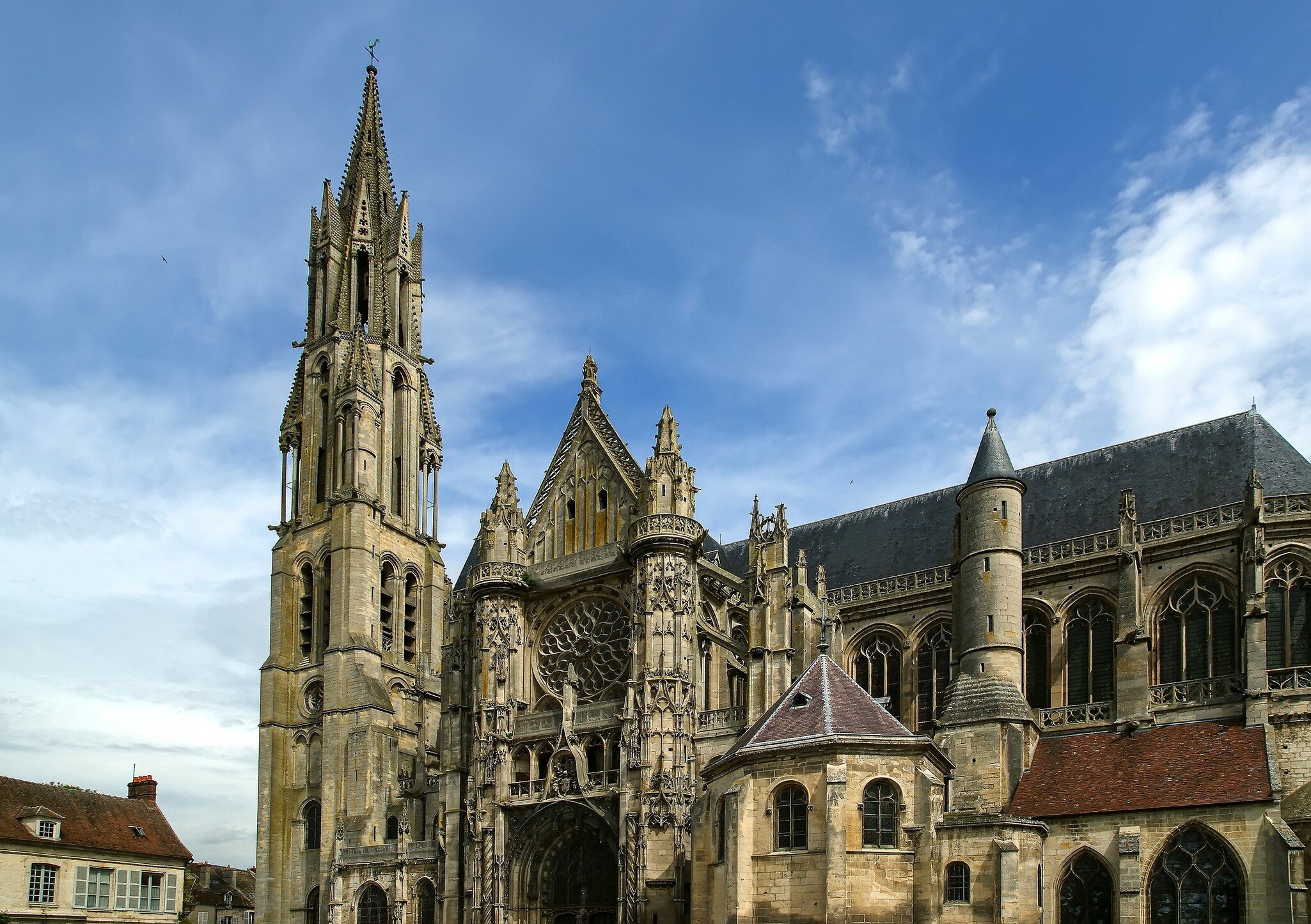 Cathedral (Notre Dame) of Senlis, Oise, Picardy, France; Shutterstock ID 2304359493;
