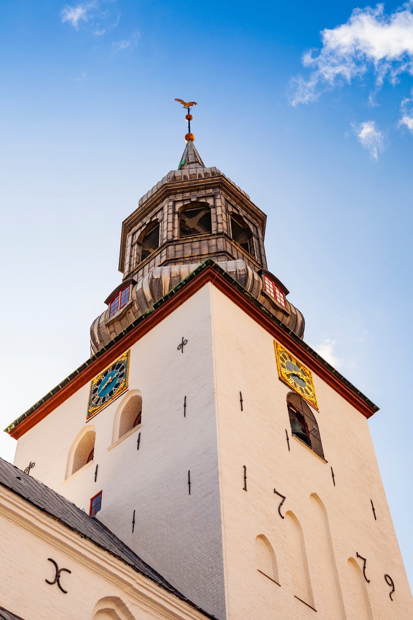 Budolfi Church, Old Town Aalborg, Denmark.