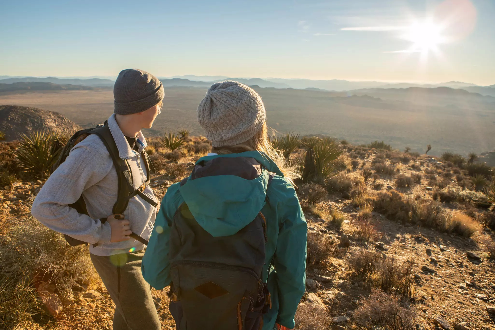 Cooler temps in the desert make winter a great time to hike © Getty Images / iStockphoto