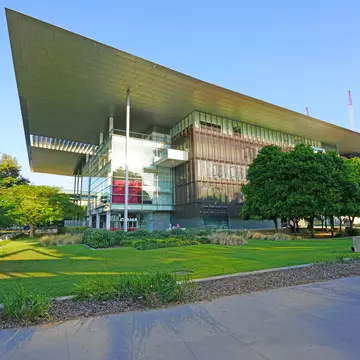 BRISBANE, AUSTRALIA -27 JUL 2017- View of the Queensland Art Gallery and Gallery of Modern Art (QAGOMA), an art museum located in the City of Brisbane, Queensland, Australia.
1061796482
architecture, art, art museum, aussie, australia, australian, brisbane, building, city, downtown, gallery, goma, landmark, modern, modern art, museum, qagoma, queensland, travel, urban, view