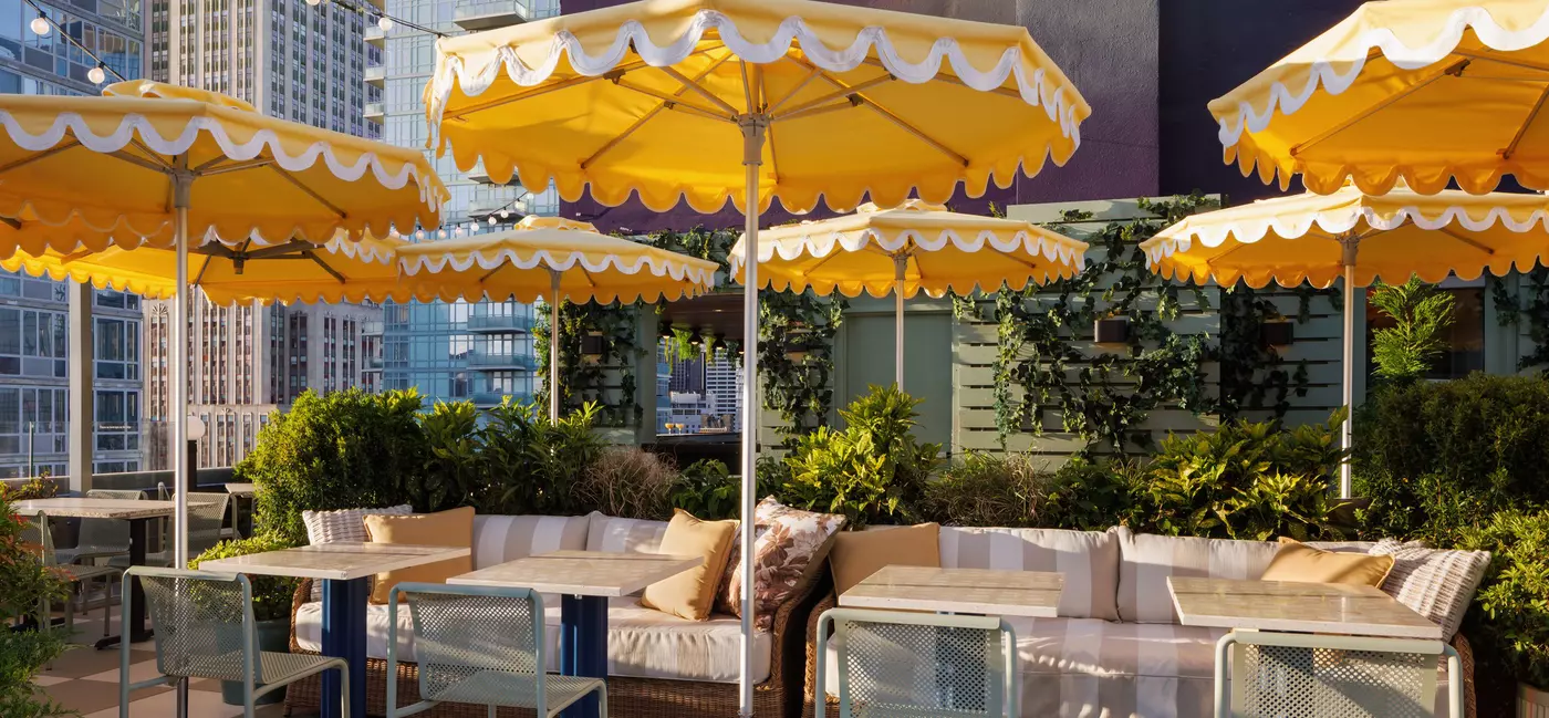 Arlo NoMad courtesy images
Rooms and rooftop bar
To be used in "The best budget-friendly hotels in NYC"