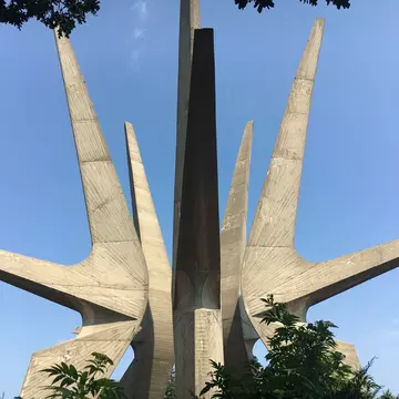 Kosmaj is a prime example of Yugoslav-era spomenik (memorial) architecture.