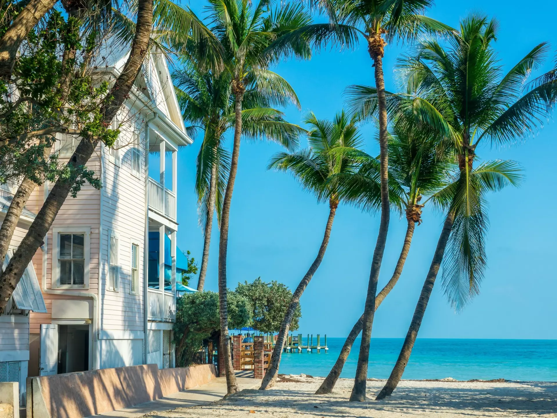 A beach house in Key West. Delpixel/Shutterstock