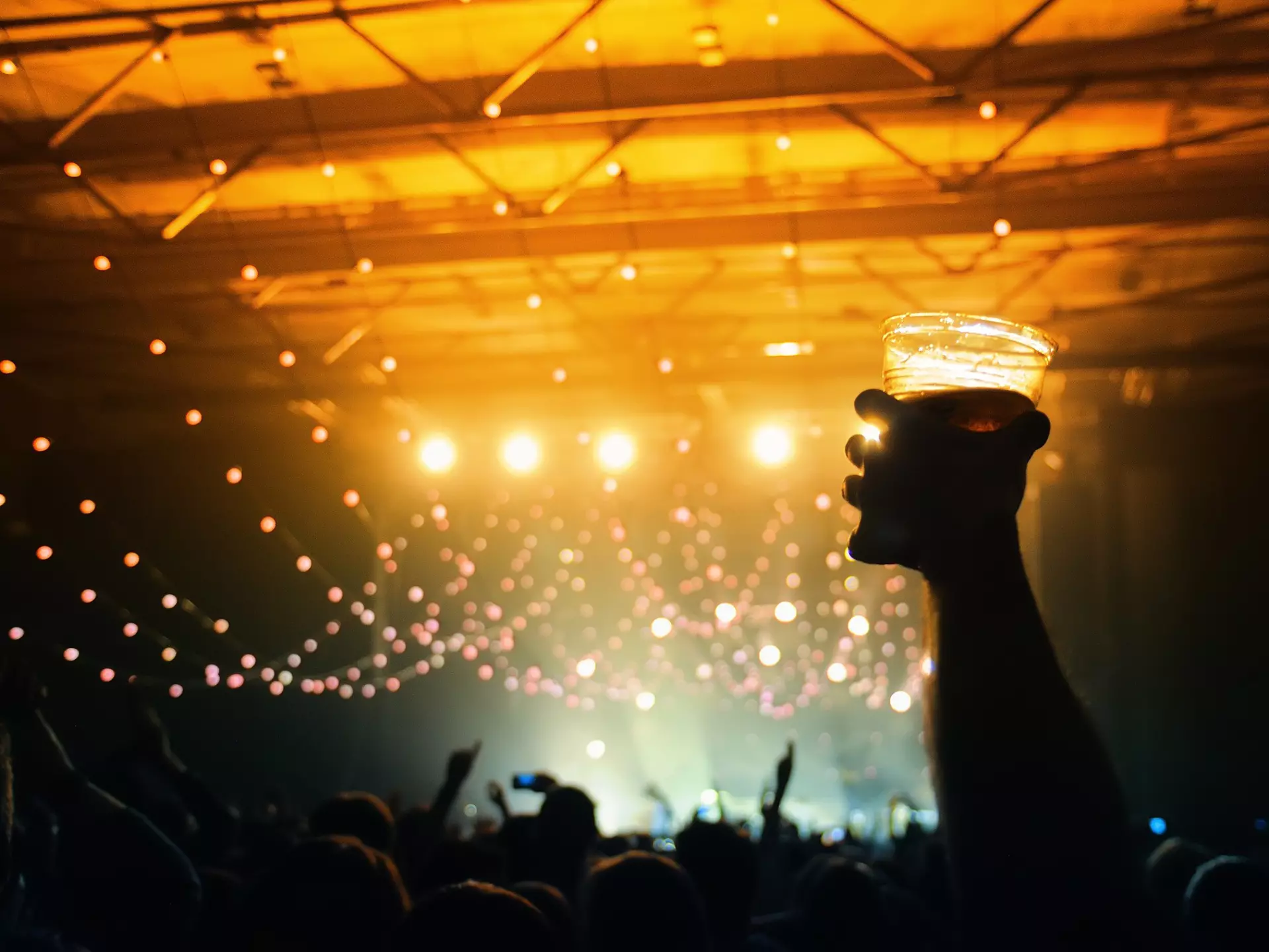 Group of friends having a break in the city