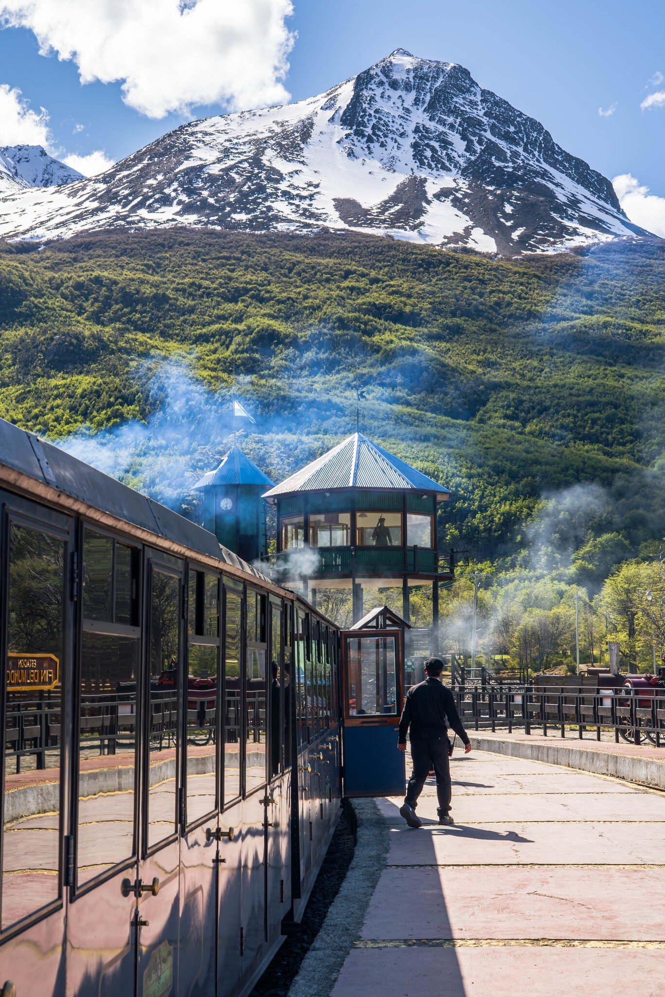 Train Station of the End of the World, Ushuaia, Argentina.